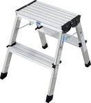 Monto Treppy 130013 Aluminium Montagetritt Klappbar Arbeitsh&ouml;he (max.): 2.45 M