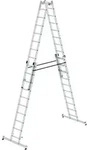 G&uuml;nzburger Steigtechnik - Sprossen-stehleiter 4tlg. Mit Nivello-traverse 4 X 10