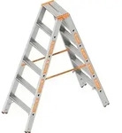 Le Topic - Stufen - Stehleiter 2x6 Stufen - Layher
