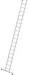 Steigtechnik Sprossen-anlegeleiter Mit Nivello-traverse 18 Sprossen - 010318 -