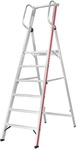 Hymer - Plattformleiter Mit Handlauf, 5 Stufen, Standh&ouml;he 1,15 M