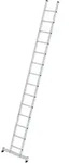 Steigtechnik Sprossen-anlegeleiter Mit Nivello-traverse 14 Sprossen - 010314 -