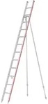 Obstbaumleiter Aus Aluminium 14 Sprossen - Regulierbare H&ouml;he - 3049/14