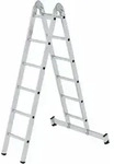 Steigtechnik Klappleiter 2tlg. Mit Nivello-traverse 2 X 6 Sprossen - 032212 -