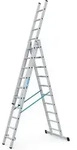 Geb&ouml;rdelte Mehrzweckleiter, 3-teilig Skymaster Dx 3 X 10 Sprossen (44840) Zarges