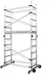 Alu Gelenkger&uuml;st, Hxbxt 310x155x112cm Klappbar, Auch Als Arbeitsplattform, Leiter,