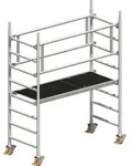 Layher Rollger&uuml;st Uni Leicht Standard-aufbau 3,11m Ah
