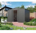 Globel Industries - Ger&auml;tehaus 'gartenmanager Dream 108', Anthrazit, 7,61 M2, Ohne