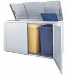 Highboard Gr. 200 Dunkelgrau-metallic,200x84x127