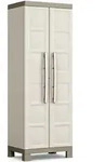 Mehrzweck-kleiderschrank Mit Zwei T&uuml;ren Und Vier Einlegeb&ouml;den Beige Excellence