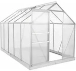 Zelsius - Aluminium Gew&auml;chshaus Set, 310 X 190 Cm, Inkl. Fundament