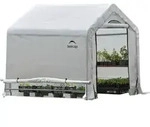 Shelterlogic Foliengew&auml;chshaus Wei&szlig; 180x180x180 Cm