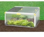 Gew&auml;chshaus Fr&uuml;hbeet Bio Star Protect 1000 Mit Haube Ma&szlig;e 100x75x50 Cm - Juwel