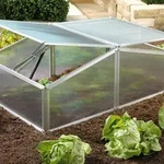 Vitavia - Fr&uuml;hbeet 'gaia Xs', Aluminium Blank, 0,6 M2, 4 Mm Hkp