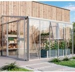 Vitavia Anlehn-gew&auml;chshaus "helena 8600" Aluminium 8,6 M&sup2; 3 Mm Esg, 10 Mm Hkp