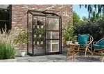 Vitavia - Anlehn-gew&auml;chshaus 'ida 900', Schwarz, 0,9 M2, 4 Mm Hkp