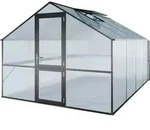 Kgt - Gew&auml;chshaus 'orchidee Iv' 12,75 M2, Anthrazit-grau