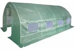 Dema - Gew&auml;chshaus Tunnel Treibhaus Fr&uuml;hbeet Pflanzbeet Tomatenhaus 600x300cm 6x3m