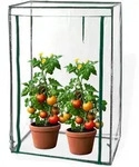 Tomaten Gew&auml;chshaus 100x50x150cm Tomatenhaus Treibhaus Foliengew&auml;chshaus