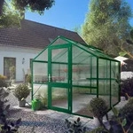 Gew&auml;chshaus 'rose Ii' 5 M2, Moosgr&uuml;n - Kgt