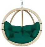 Amazonas - H&auml;ngesessel Globo Chair Verde Inkl. Sitzkissen Und Spiralfeder