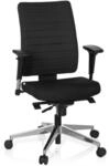 B&uuml;rostuhl / Drehstuhl Pro-tec 350 Stoff Schwarz Hjh Office