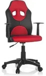 Kinderschreibtischstuhl / Kinderstuhl Kid Game Al Schwarz Rot Hjh Office