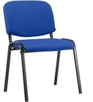 Besucherstuhl Ken Stoff Blau