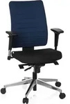 B&uuml;rostuhl / Drehstuhl Pro-tec 350 Stoff Schwarz/blau Hjh Office