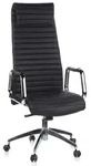 B&uuml;rostuhl / Chefsessel Aspera 20 Nappaleder Schwarz Hjh Office