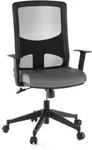 B&uuml;rostuhl / Chefsessel Lavita Netzstoff Schwarz / Grau Hjh Office