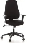 B&uuml;rostuhl / Drehstuhl Pro-tec 100 Stoff Schwarz Schreibtischstuhl Hjh Office