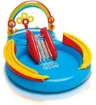 Intex - Play Center Rainbow Ring 297 X 193 X 135 Cm Mit Rutsche