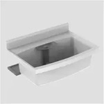 Sanit - Beckenkombination Maxi 60008b60099 Granit, Ablage Anthrazit, Mit Standrohr,