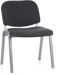 Konferenzstuhl / Besucherstuhl / Stuhl Xt 600 Anthrazit/silber Hjh Office