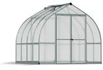 Palram - Canopia Aluminiumgew&auml;chshaus Bella 88 Silber 240x239x219 Cm