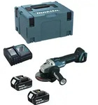 Winkelschleifer 18v Lxt &Oslash;125mm (3x3,0 Ah) In Makpac Makita Dga504rf3j
