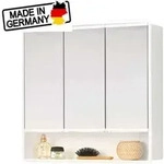 Jokey - Spiegelschrank Bad Lymo Weiss, 3-t&uuml;rig Badm&ouml;bel Bad H&auml;ngeschrank