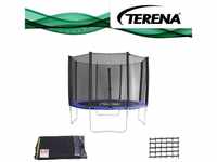 Terena - Premium Ersatznetz Sicherheitsnetz für Trampolin 305 cm mit 8 Stangen