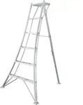 Niwaki - Aluminium 3-holm-gartenleiter (149x125x183 Cm), Aluminium