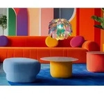 Reality Leuchten - Verspielte Pendelleuchte Clover Mit Bunten Kunststoffbl&auml;ttern, &Oslash;