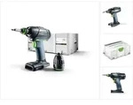 Festool T 18+3 Li-basic Akku Bohrschrauber 18v 50nm Brushless Solo + Systainer (