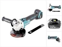 Dga 506 T1 Akku Winkelschleifer 18v 125mm Brushless + 1x Akku 5,0ah - Ohne...