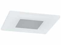 Tarja - eckige LED-Deckenleuchte - weiß satiniert, chrom