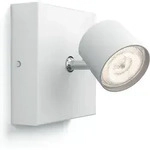 Led-deckenleuchte Dimmbar Warmglow Mit Einem Spot 4,5w Philips Star Wei&szlig;