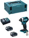 Makita - Schlagschrauber 18v Lxt 175nm (2x5,0 Ah) In Makpac Dtd154rtj