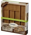 Besteckkasten &reg; Simon 28,6 X 5,9 X 33,4 Cm (b X H X T) Ausziehbar Bambusholz Braun 7