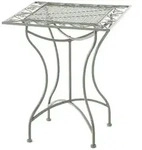Clp - Eisentisch Asina 60 X 60 Cm Antik-gr&uuml;n