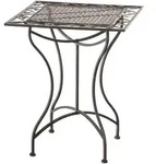 Clp - Eisentisch Asina 60 X 60 Cm Bronze