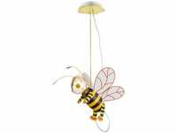 Globo - Kinder Zimmer Pendel Leuchte Honig Biene Hänge Lampe Flügel Hornisse 15725